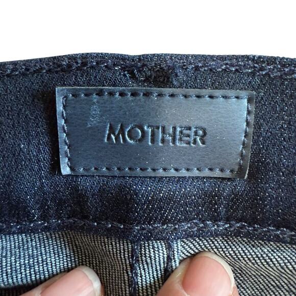 Mother Jeans Womens mid high rise Dazzler ankle Now or Never 25 Preppy Prep - Picture 6 of 14